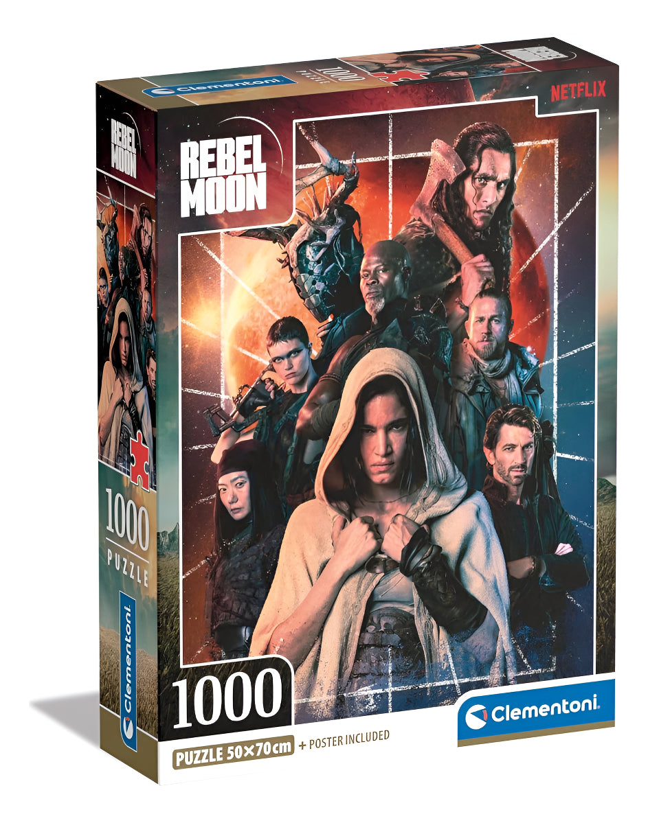 Rompecabezas Rebel Moon Personajes Compact  Clementoni 1000