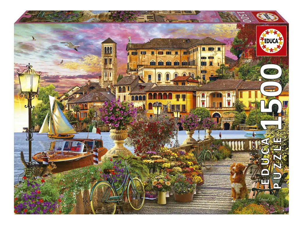Puzzle Rompecabezas X1500 Piezas Paseo Italiano Educa Tun