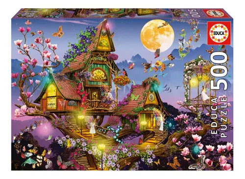 Puzzle Rompecabeza 500 Piezas Casa De Las Hadas Educa