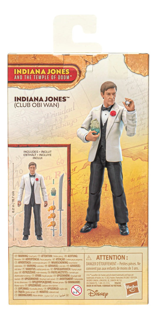 Figura De Acción Adventure Series (club Obi Wan) Indiana Jones