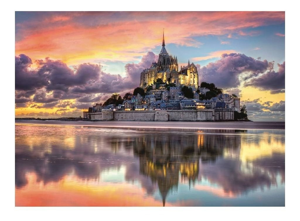 Mont Saint Michel Francia Rompecabezas 1k Clementoni
