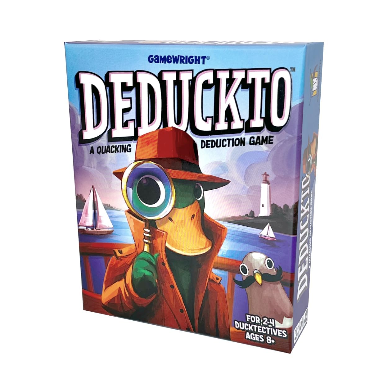Gamewright - Deduckto - Un Juego de deducción Quacking - Juego de Cartas para niños de 8 años en adelante - Ideal para la Noche de Juegos en Familia