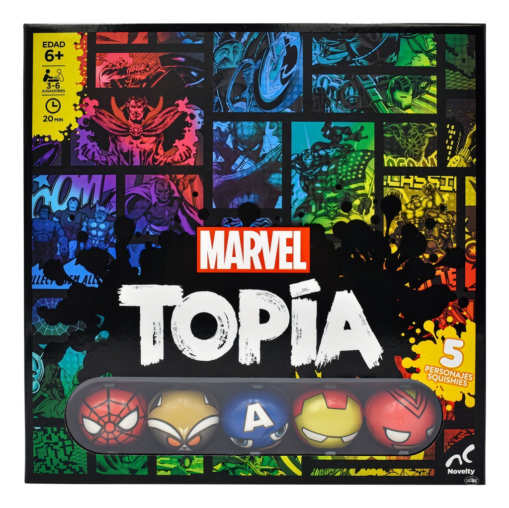 Juego De Mesa Marvel Topia Mod.jca-3620 Marca Novelty