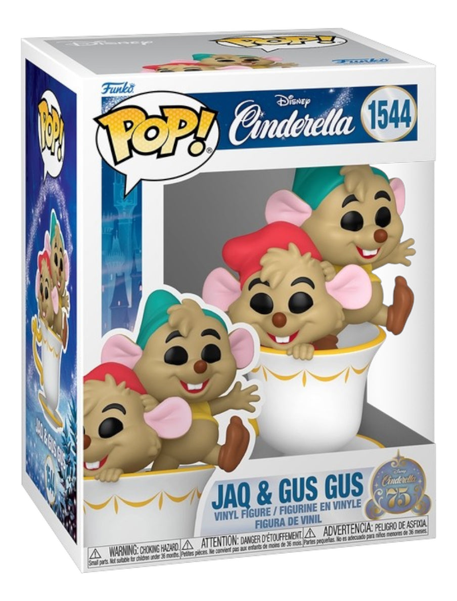 Funko Pop! Disney: Cenicienta- Jaq Y Gus En Taza