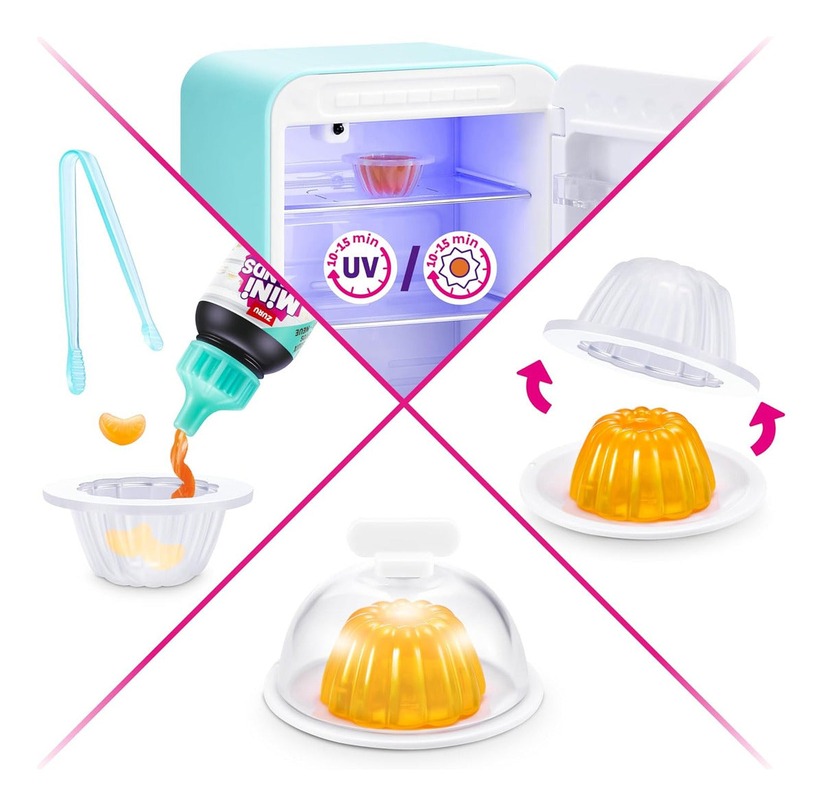 Zuru Mini Brands Juguete Miniatura Fill The Fridge Playset