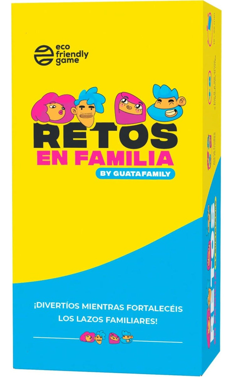 Retos En Familia - Juegos De Mesa Asmodee Guatafamily