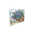 Kit Pintura Arte Diamante Canasta Con Flores Dm-34 Educar