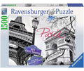 16296 París Amores Rompecabezas 1500 Piezas Ravensburger