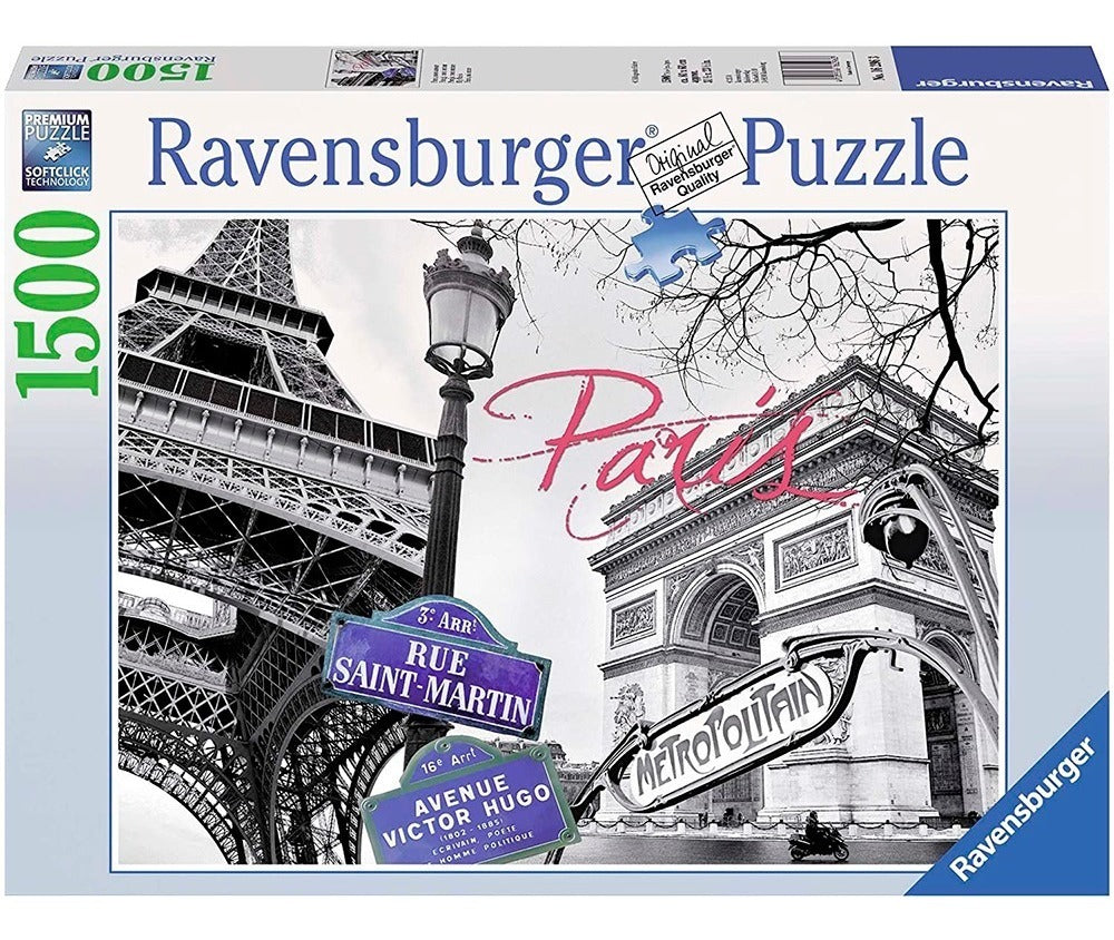 16296 París Amores Rompecabezas 1500 Piezas Ravensburger