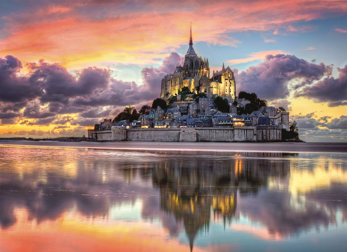 Mont Saint Michel Francia Rompecabezas 1k Clementoni