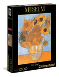 Girasoles Van Gogh Arte Flor Rompecabezas 1000 Pz Clementoni