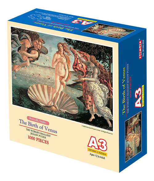 100-002 Birth Of Venus Rompecabezas Mini 1000 Piezas Tomax
