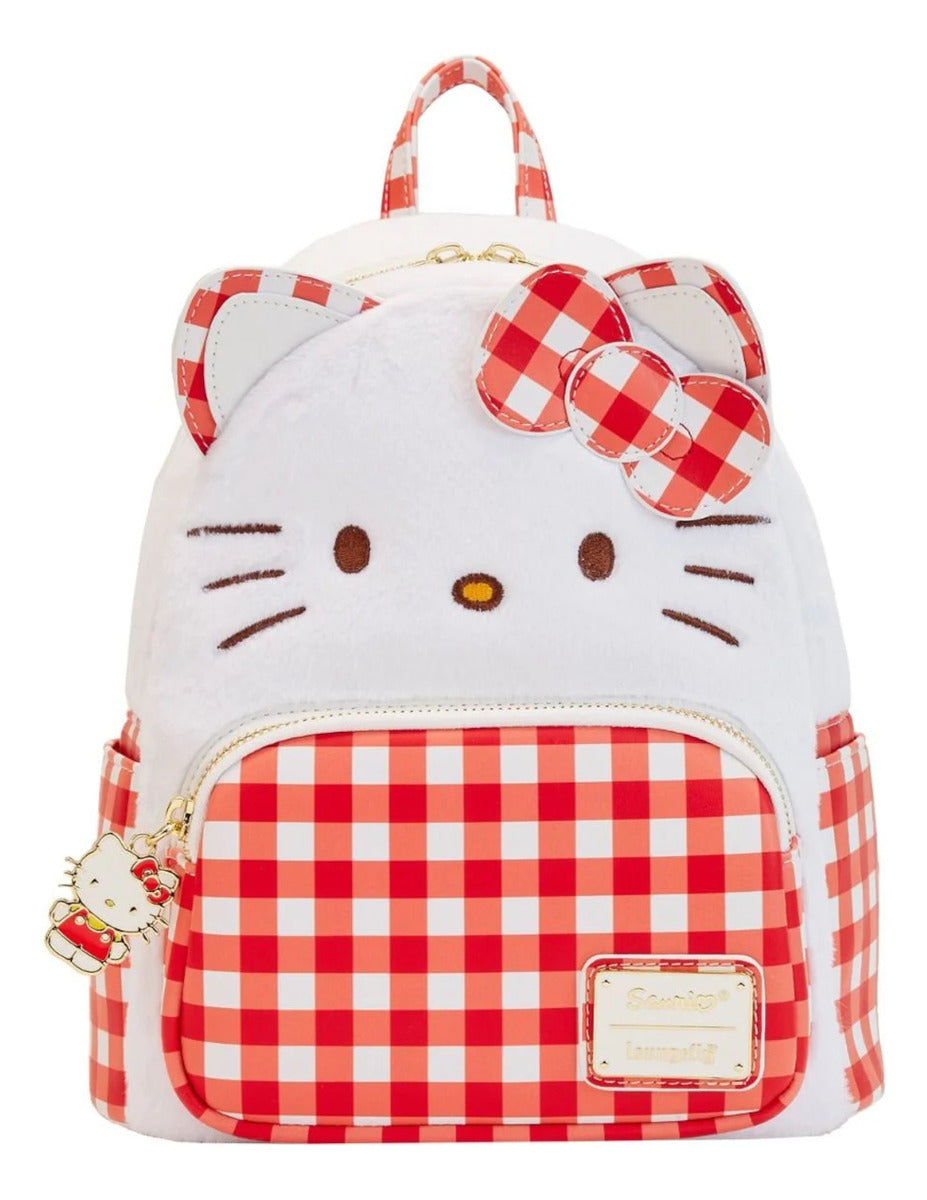 Hello Kitty  Gingham Cosplay  - Mini Backpack Loungefly