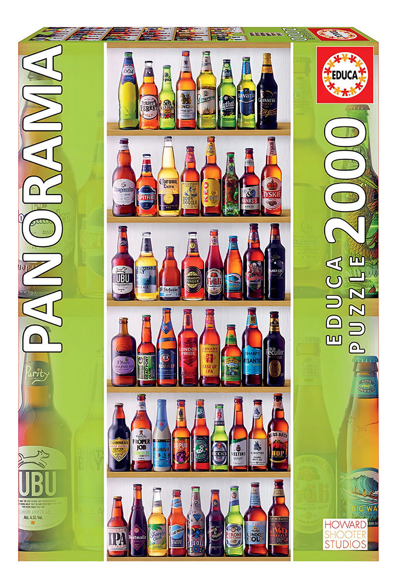 Rompecabezas Educa Borras Cervezas Del Mundo 2000 Piezas Panorama