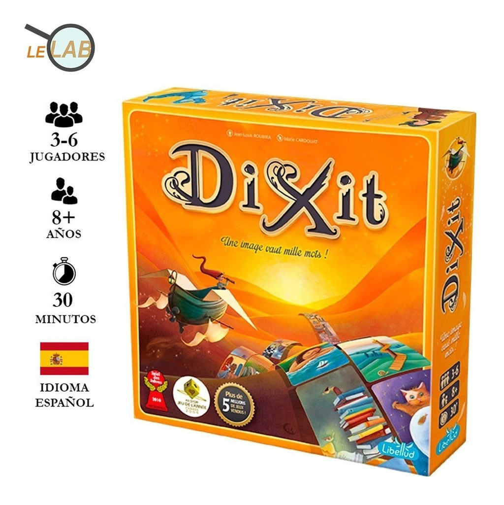 Juego De Mesa Familiar Dixit Asmodee 3 - 6 Jugadores Edad 8