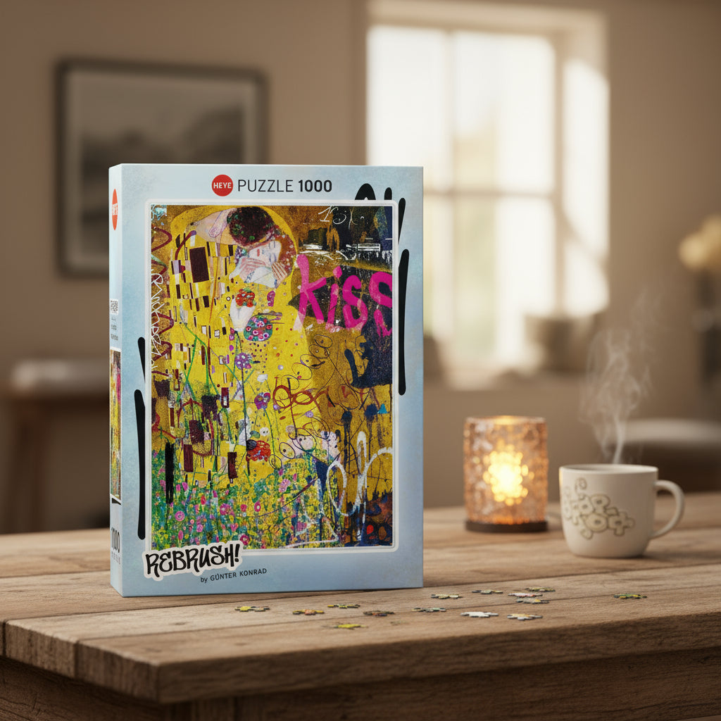 Rompecabezas Puzzle Heye 1000 Pz - The Kiss Of Lovers 30093