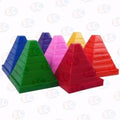 Edu-070 Piracolor 7 Juegos C/ 49 Pirámides Apilables Eduplas