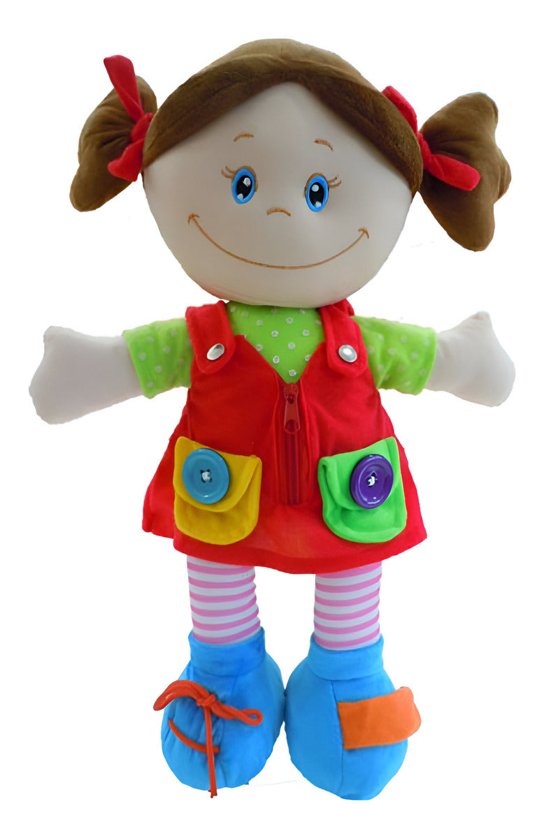 Muñeca Didáctica Para Vestir Ana Estimulación