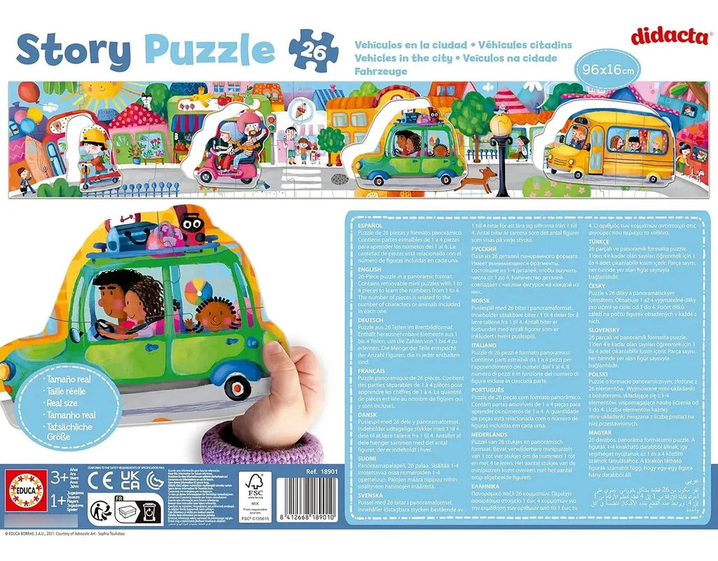 Rompecabezas Infantil Educa Story Puzzle 26 Piezas