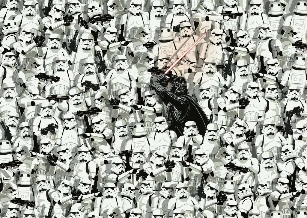 Rompecabezas Star Wars 1000 Piezas | Ravensburger | Puzzle Corte Preciso Y Acabado Antirreflejante