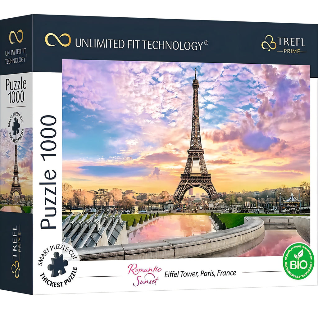 Torre Eiffel Rompecabezas Unlimited Fit 1000 Pzs Trefl 10693