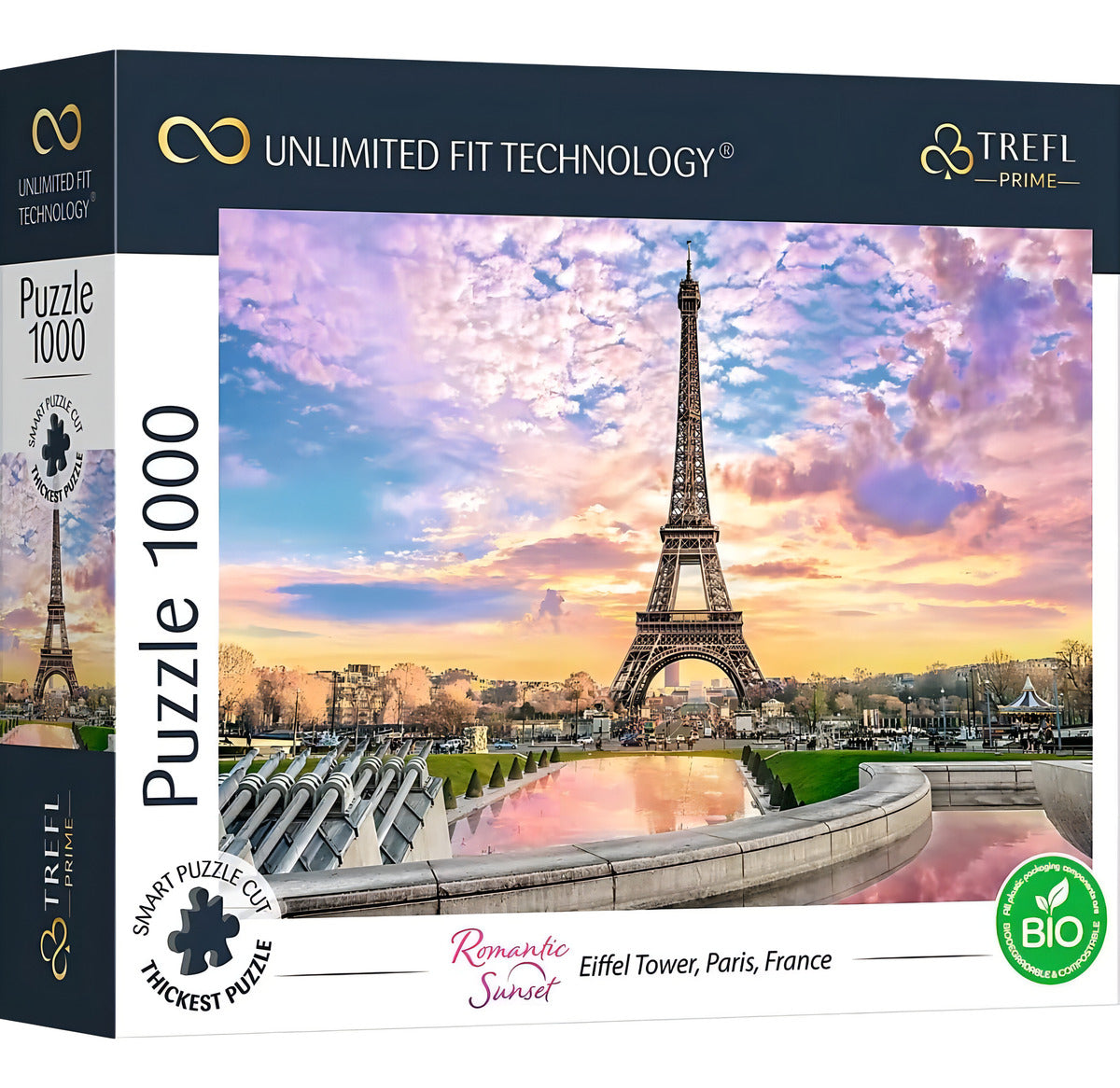 Torre Eiffel Rompecabezas Unlimited Fit 1000 Pzs Trefl 10693