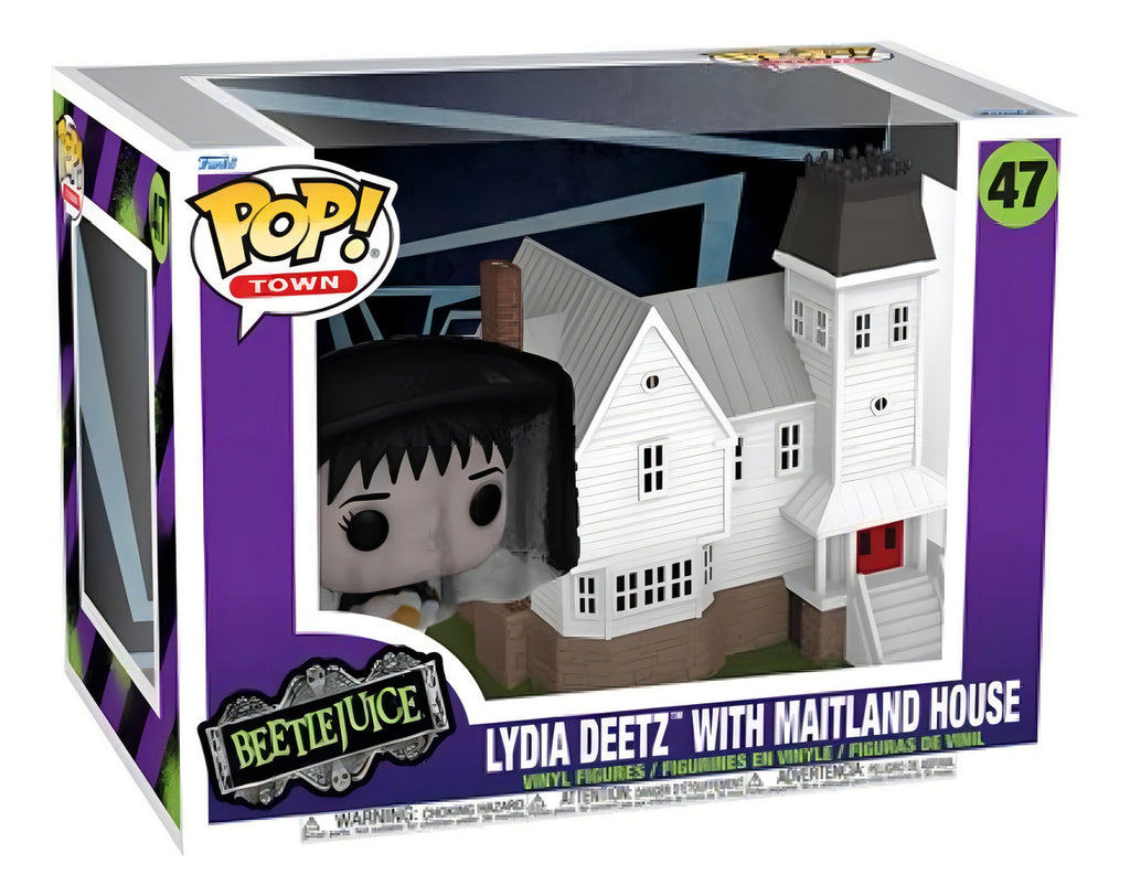 Funko Pop! Town Beetlejuice Lydia D. With Maitland House 47