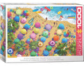 Rompecabezas Diversión De Verano  Playa Eurographics 1000 Pz
