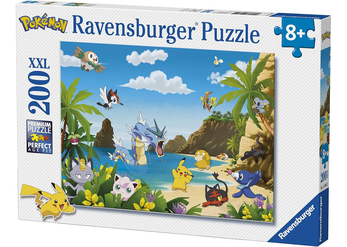Rompecabezas Ravensburger Pokémon 200 Piezas Xxl