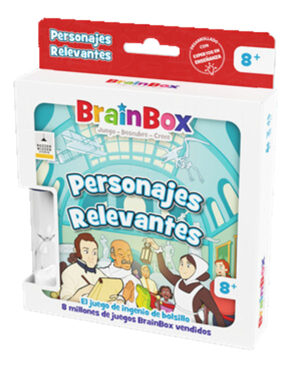 Brainbox Pocket Personajes Relevantes Juego De Mesa