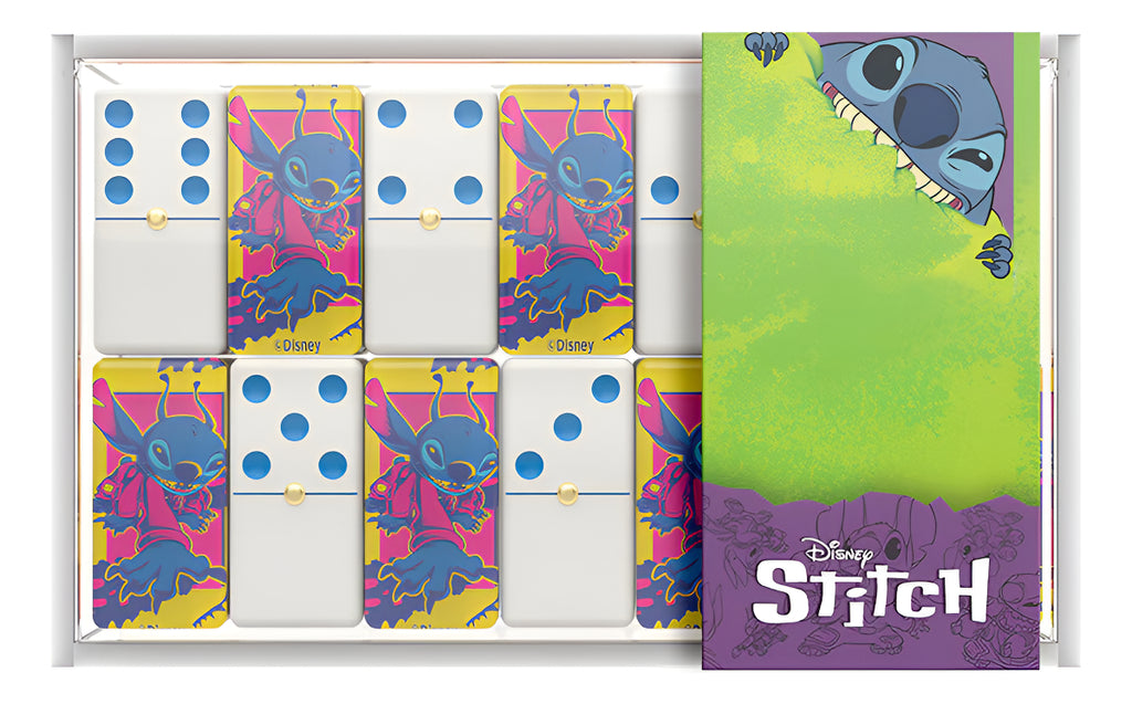 Domino Ingles Acrílico Animation Cafe Stich Novelty