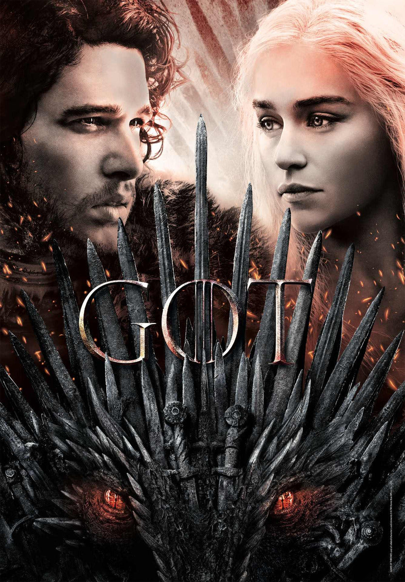 Rompecabezas Game Of Thrones Jon Daenerys 1000 Zp Clementoni