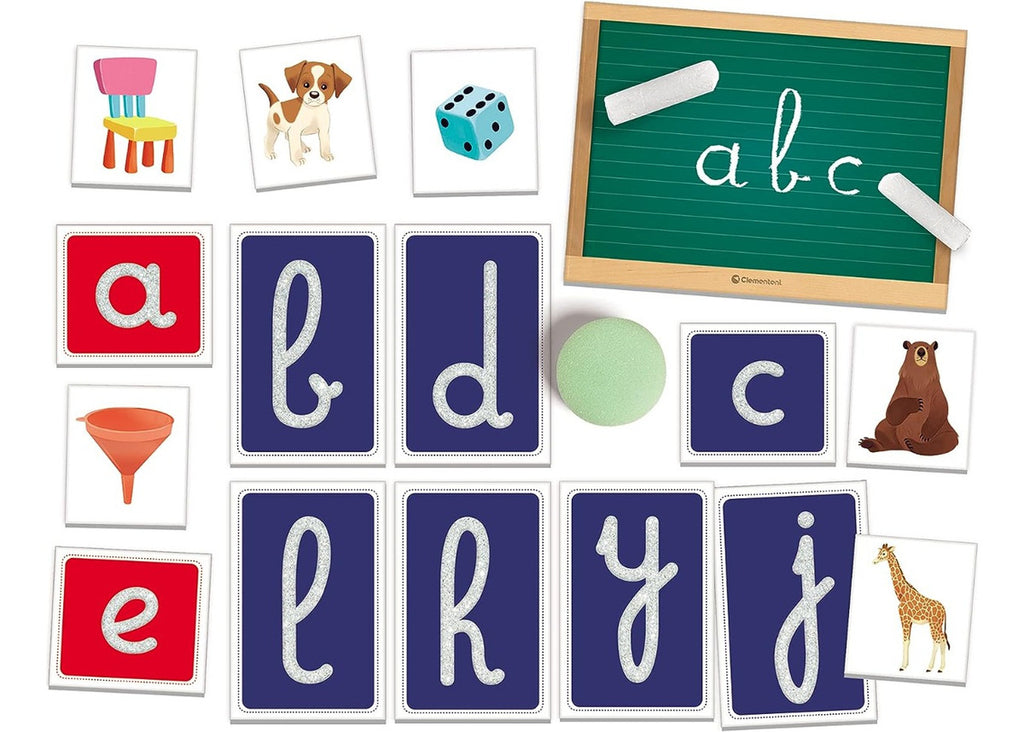 Letras Táctiles Juego Educativo 55477 Clementoni Montessori
