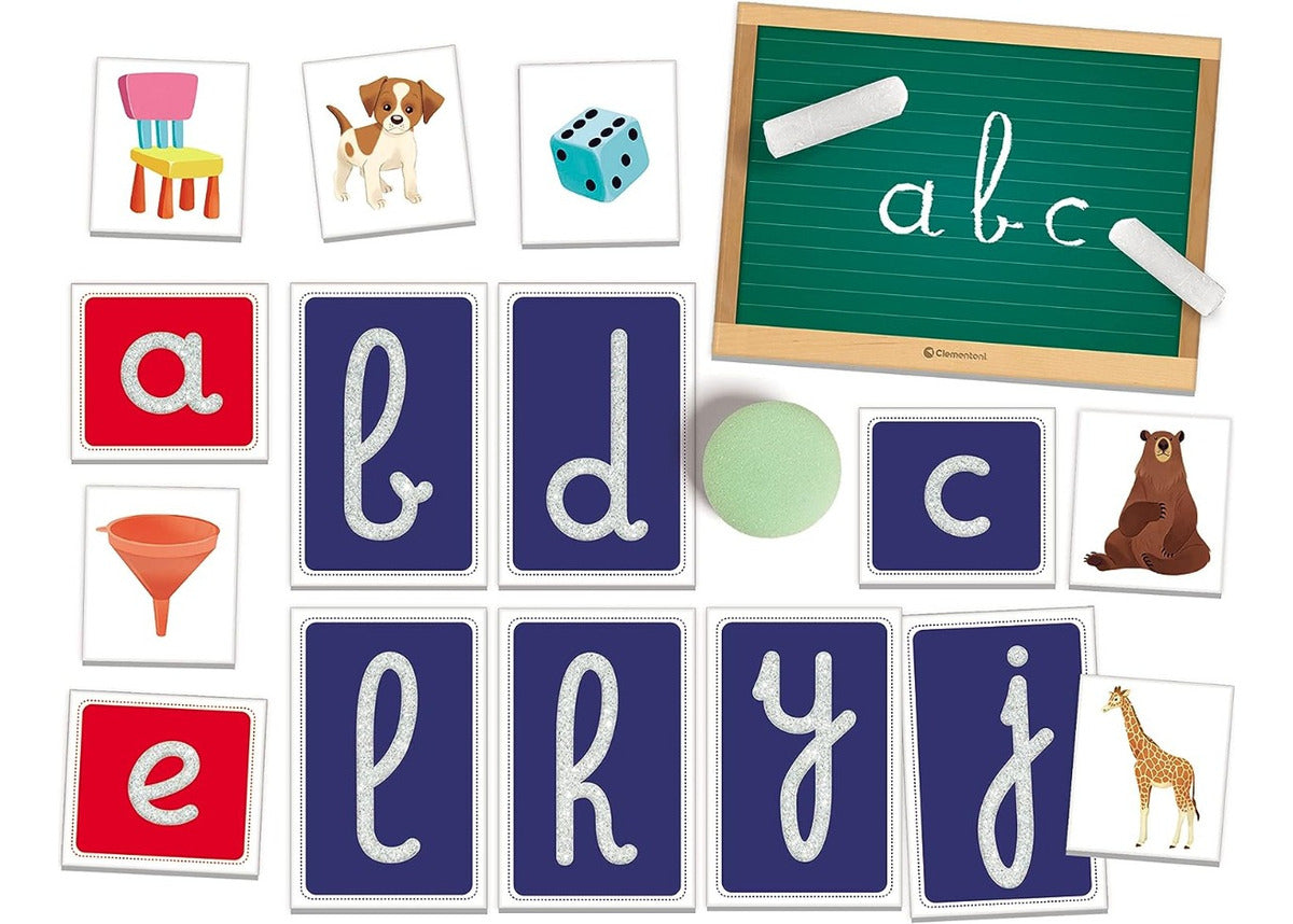 Letras Táctiles Juego Educativo 55477 Clementoni Montessori