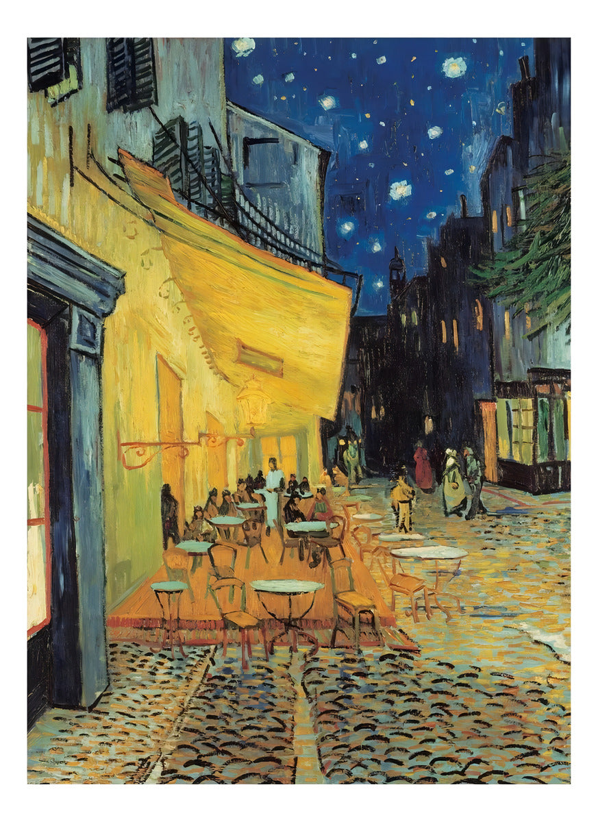 Rompecabezas Clementoni Museum Collection Van Gogh - Café Terrace 31470 De 1000 Piezas