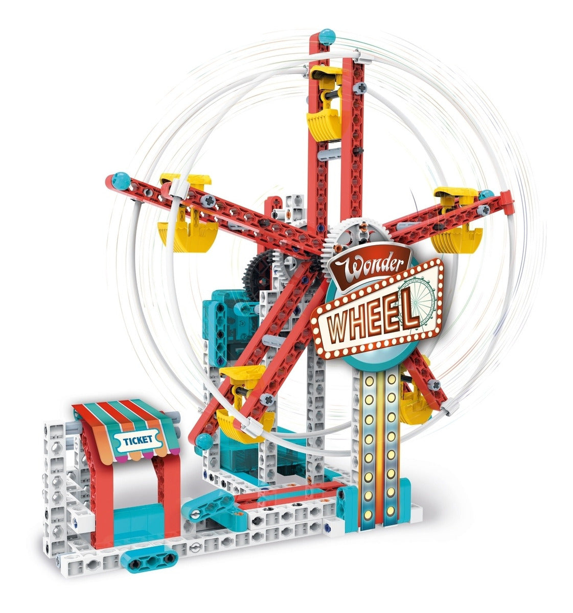 Parque De Diversiones Motor Laboratorio Mecanica Clementoni