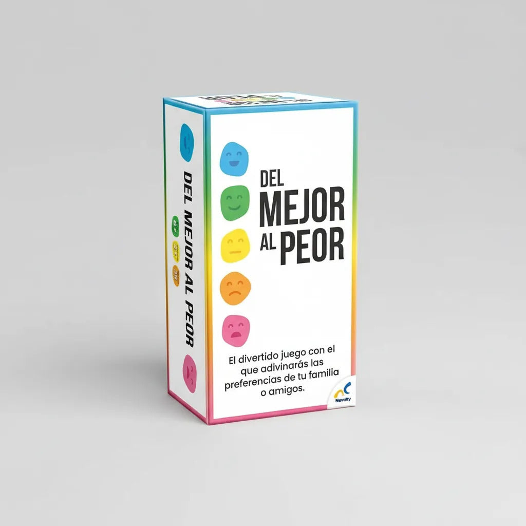 Juego De Mesa Del Mejor Al Peor Novelty