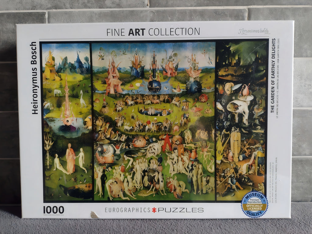 Rompecabezas Jardin De Las Delicias 1,000 Pz Eurographics