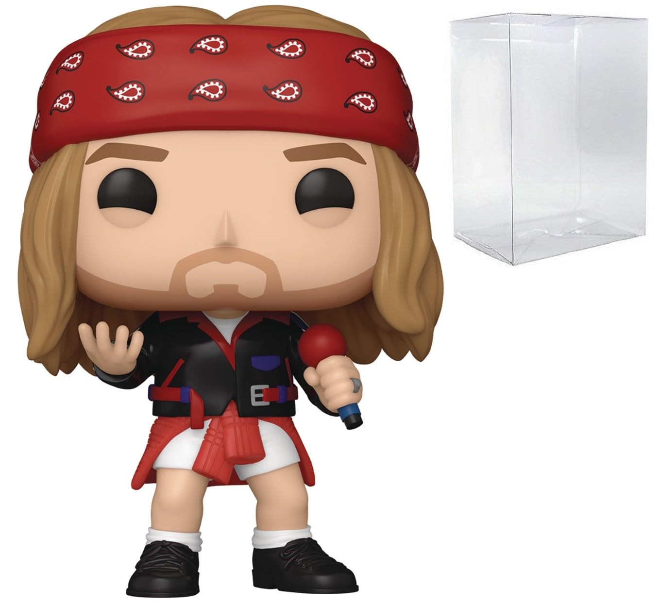 POP Rocks: Guns N' Roses - Axl Rose (1992) Edición Limitada Chase Funko Figura de vinilo (incluido con caja protectora compatible), multicolor, 3.75 pulgadas