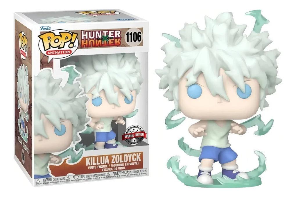 Funko Pop Hunter X Hunter Killua Zoldyck Edición Especial