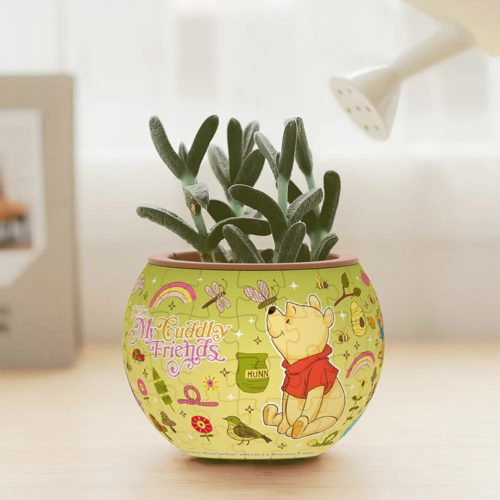 Rompecabezas 3d Maceta Winnie-pooh Y Sus Amigos 80 Piezas