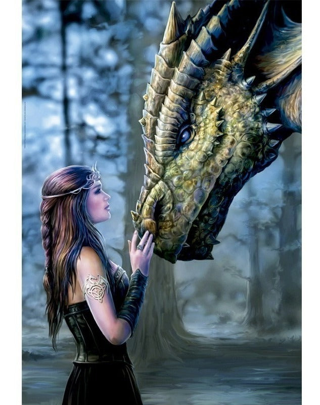 Erase Una Vez Dragon Anne Stokes Rompecabezas 1000 Pz Educa