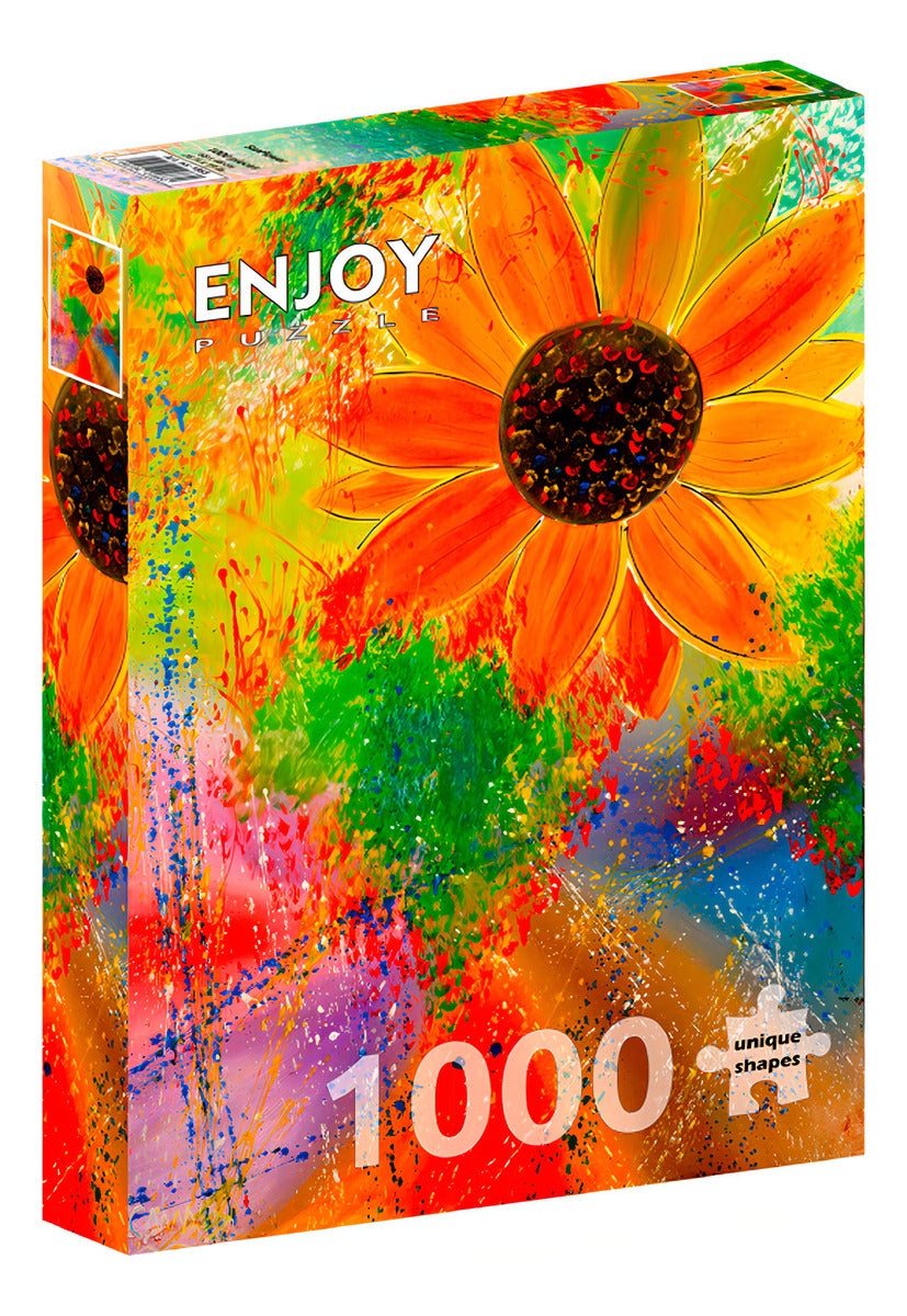 Rompecabezas 1000 Piezas Girasol Enjoy Puzzle Arte Adultos