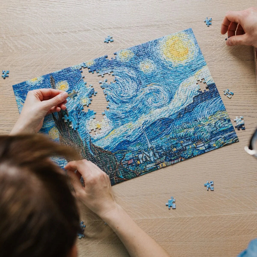 Rompecabezas Van Gogh Noche Estrellada Trefl 500 Piezas