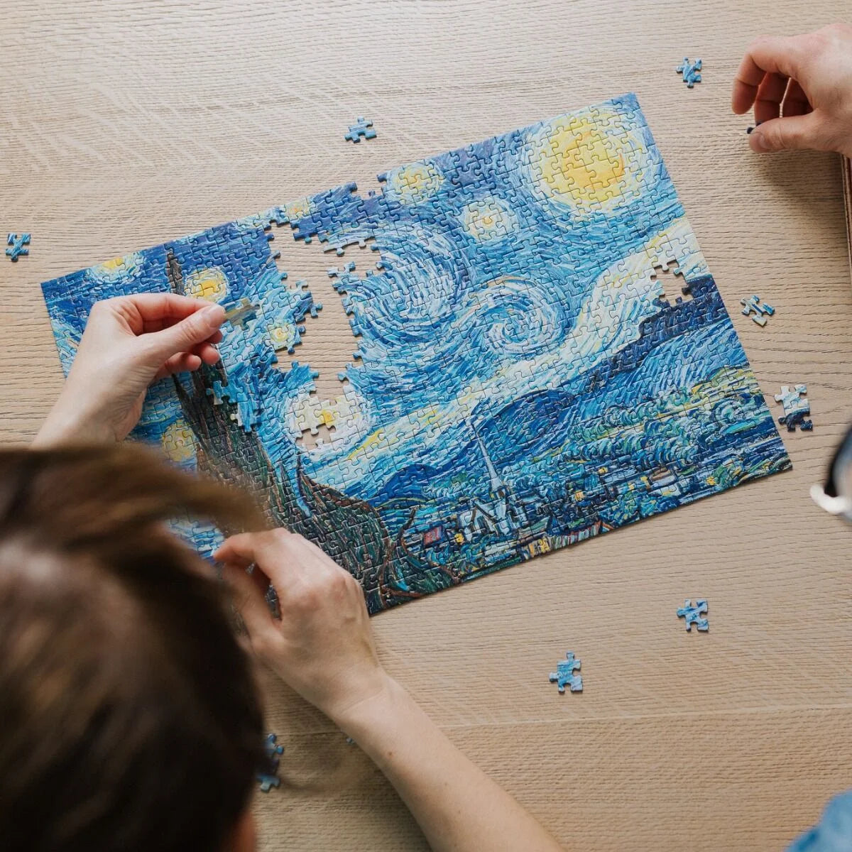 Rompecabezas Van Gogh Noche Estrellada Trefl 500 Piezas