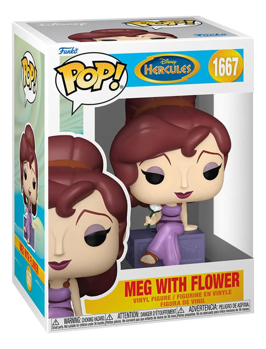 Funko Pop! Disney: Hercules - Meg con Flor