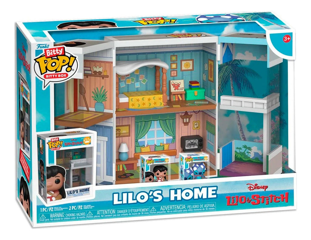 Funko Bitty Boxes: Lilo Y Stitch - Casa De Lilo