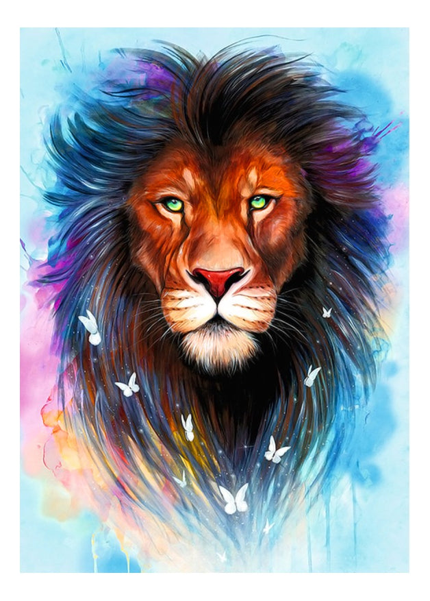 Rompecabezas Ravensburger Majestuoso León 1000 Piezas 14+