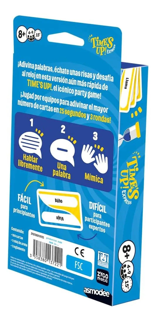 Juego De Mesa Time's Up! Express Asmodee