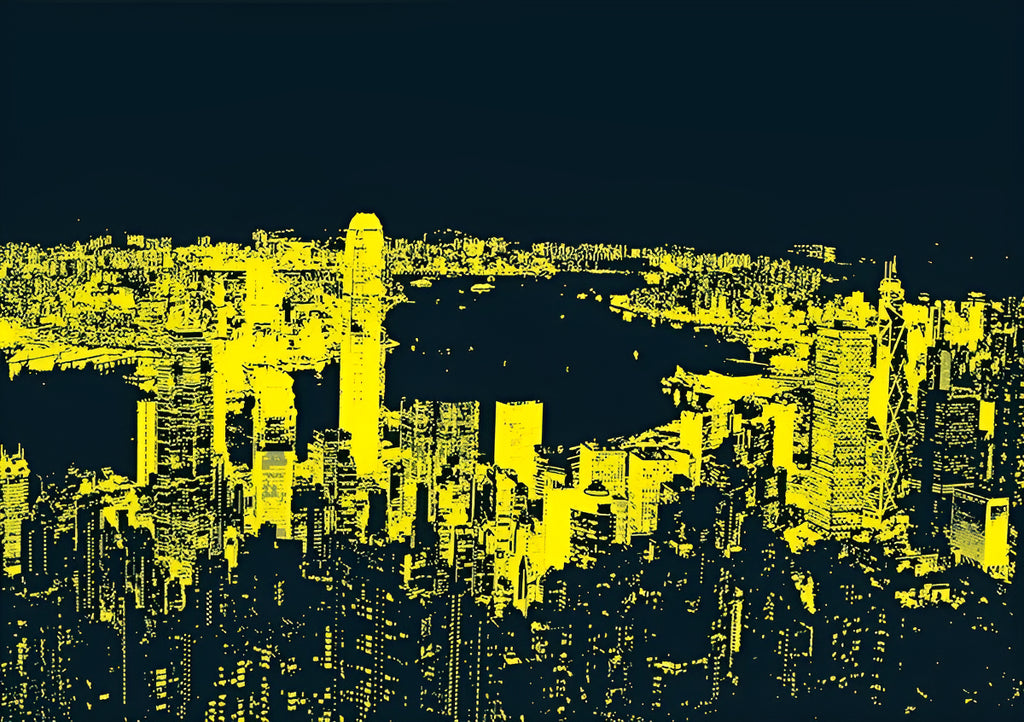 Rompecabezas 1000 Piezas Educa Borras Hong Kong Neón Fluorescente